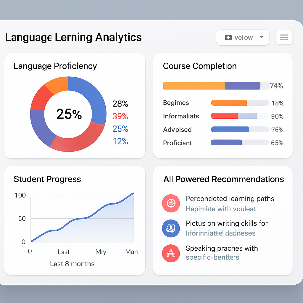 Analityka szkoły językowej